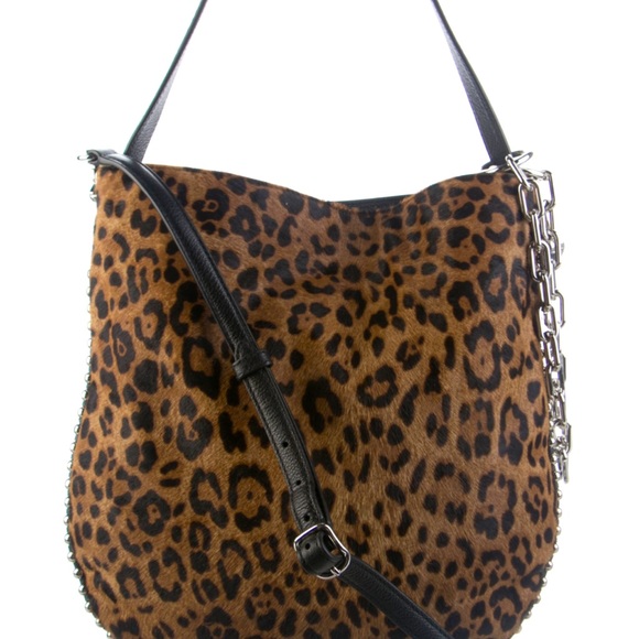 Alexander Wang Ponyhair Leather Trim Cheetah Crossbody 🔥🔥🔥🔥🔥 - Picture 2 of 5